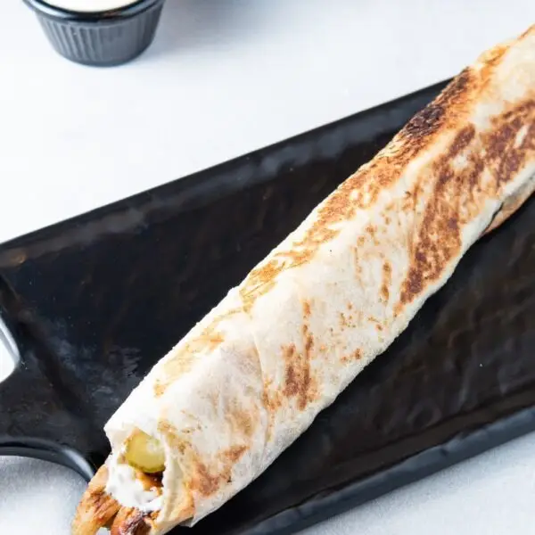 Chicken Shawarma Lebanese Bread